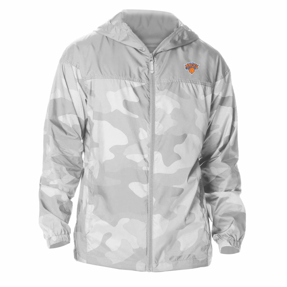 Columbia - New York Knicks Flash Challenger Windbreaker Jacket - Gray