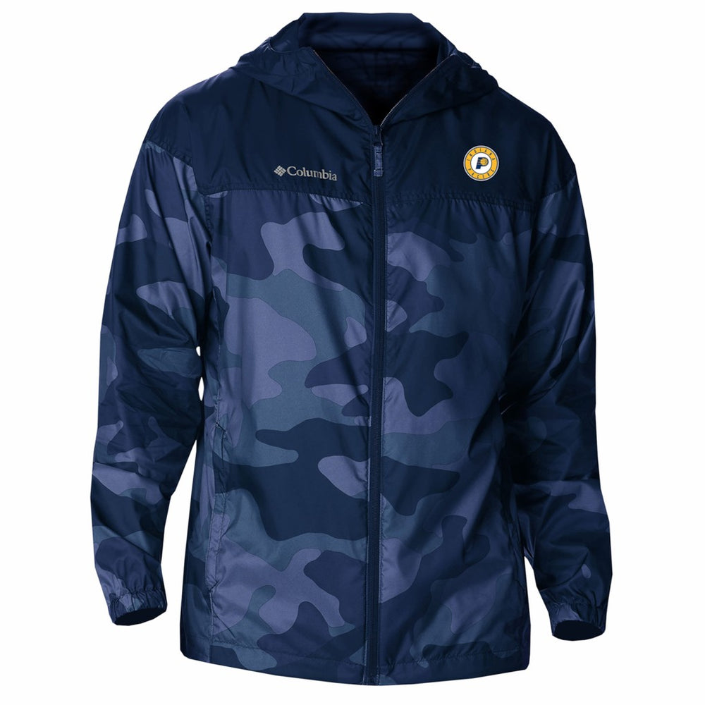 Columbia - Indiana Pacers Flash Challenger Windbreaker Jacket - Navy