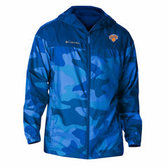 Columbia - New York Knicks Flash Challenger Windbreaker Jacket - Blue