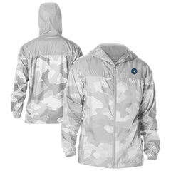 Columbia - Minnesota Timberwolves Flash Challenger Windbreaker Jacket - Gray