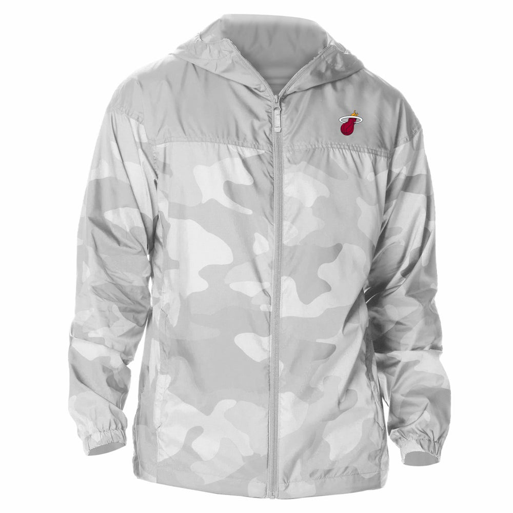Columbia - Miami Heat Flash Challenger Windbreaker Jacket - Gray