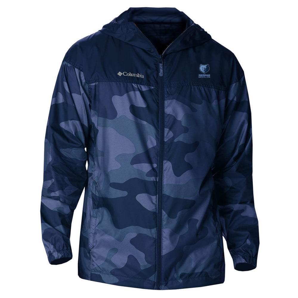 Columbia - Memphis Grizzlies Flash Challenger Windbreaker Jacket - Navy