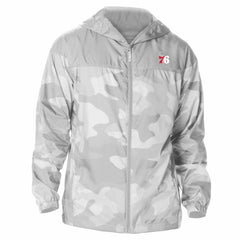 Columbia - Philadelphia 76ers Flash Challenger Windbreaker Jacket - Gray