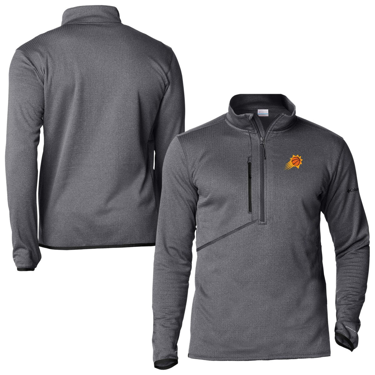Columbia - Phoenix Suns Park View Fleece Half-Zip Top - Black