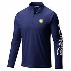 Columbia - Indiana Pacers PFG Terminal Tackle Quarter-Zip Top - Navy