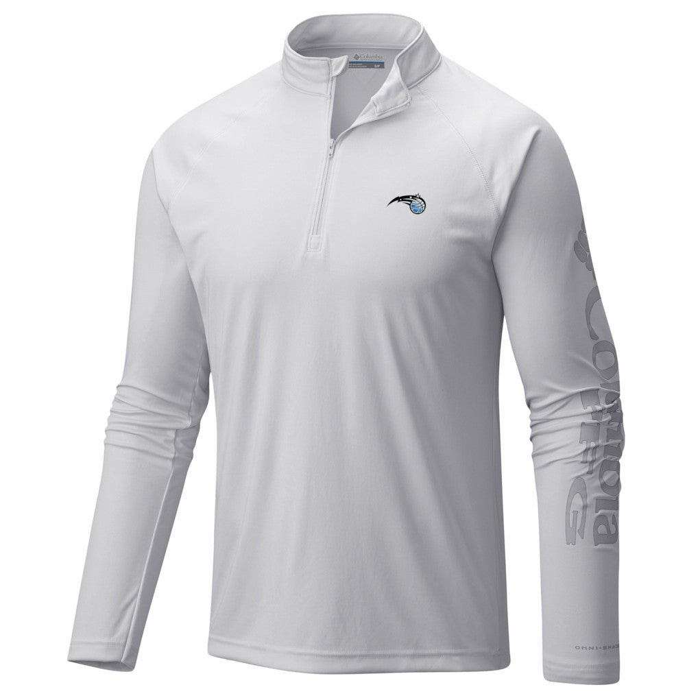 Columbia - Orlando Magic PFG Terminal Tackle Quarter-Zip Top - White