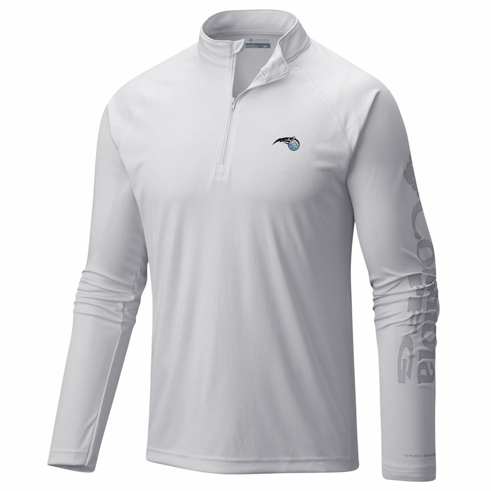 Columbia - Orlando Magic PFG Terminal Tackle Quarter-Zip Top - White