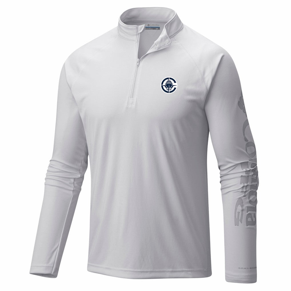 Columbia - LA Clippers PFG Terminal Tackle Quarter-Zip Top - White