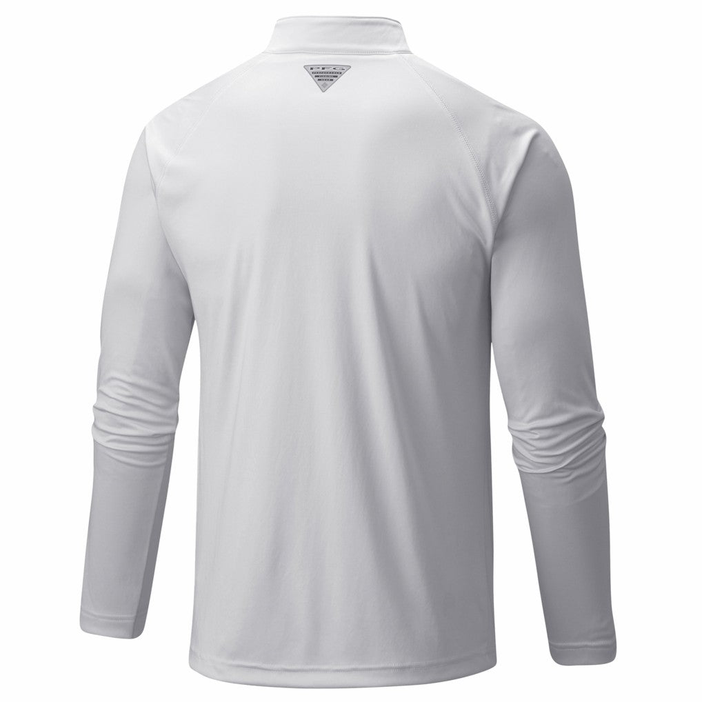 Columbia - Oklahoma City Thunder PFG Terminal Tackle Quarter-Zip Top - White