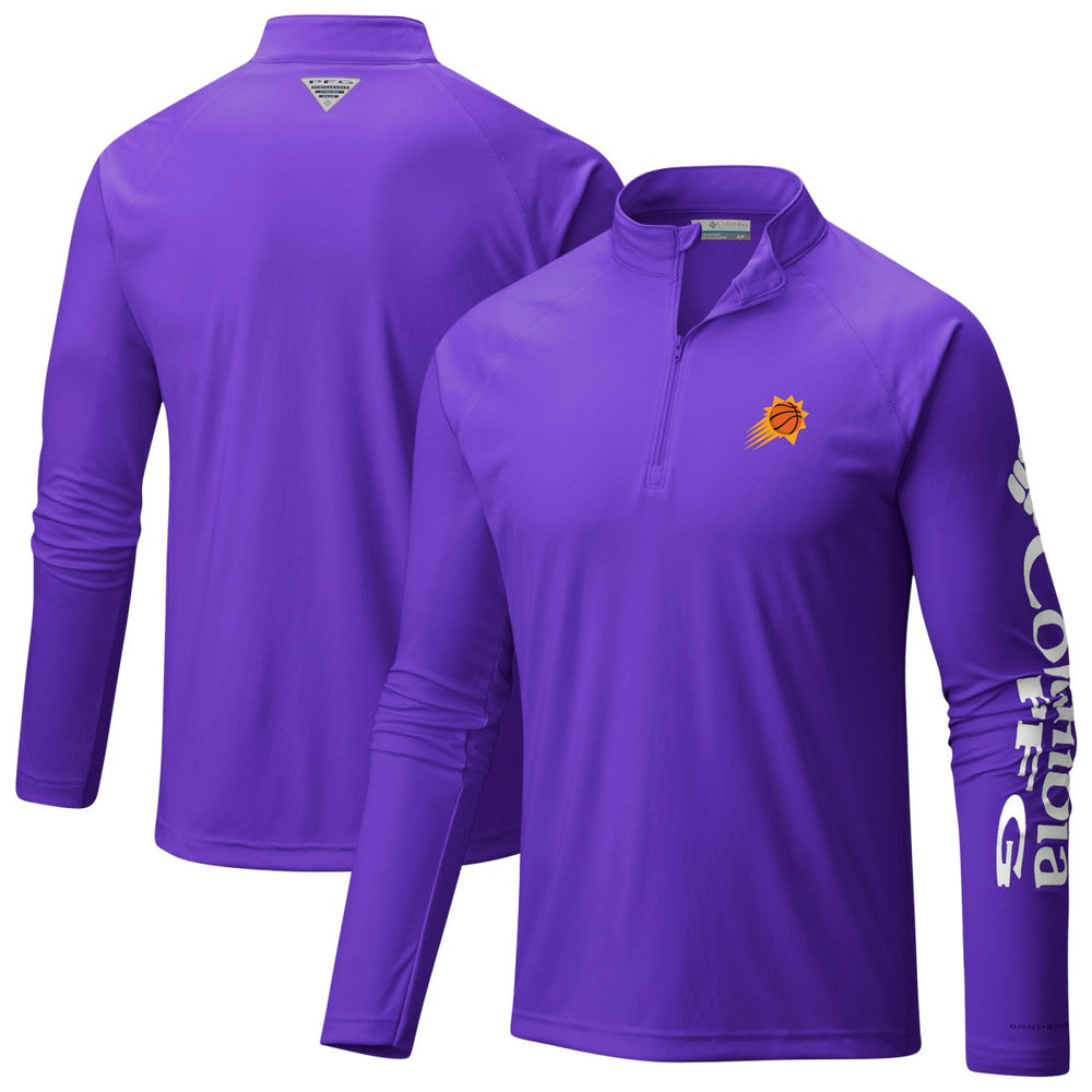 Columbia - Phoenix Suns PFG Terminal Tackle Quarter-Zip Top - Purple