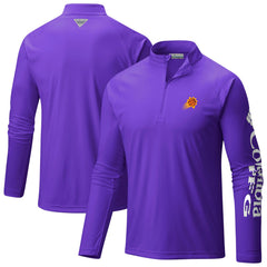 Columbia - Phoenix Suns PFG Terminal Tackle Quarter-Zip Top - Purple