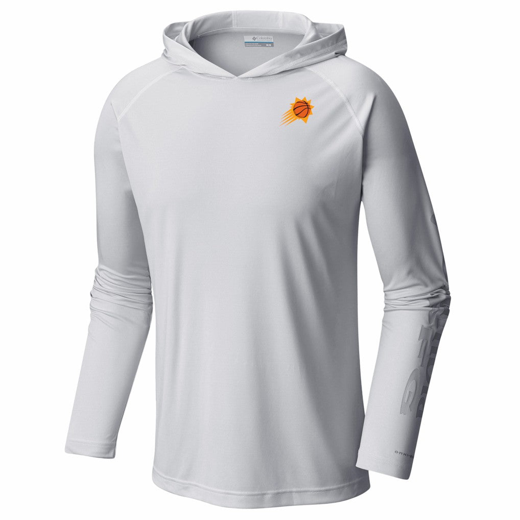 Columbia - Phoenix Suns PFG Super Terminal Tackle Hoodie - White