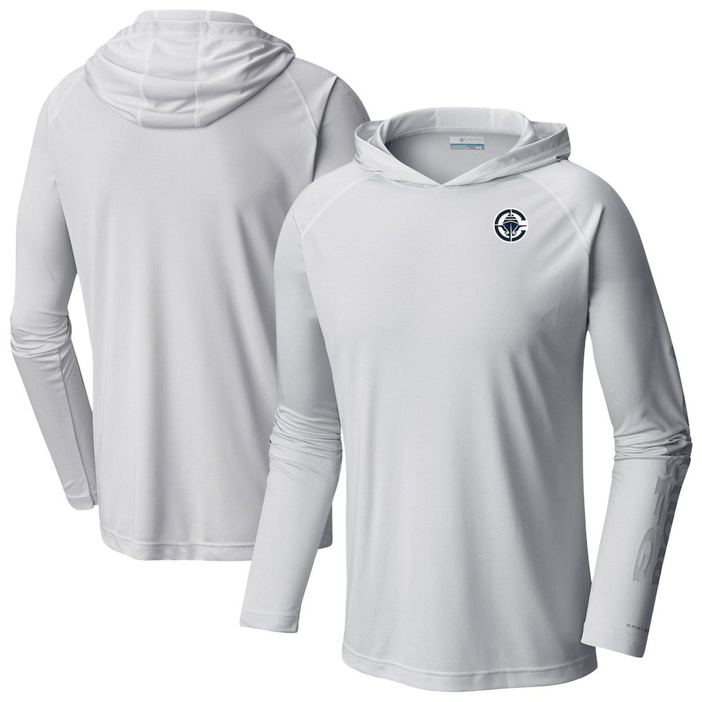 Columbia - LA Clippers PFG Super Terminal Tackle Hoodie - White