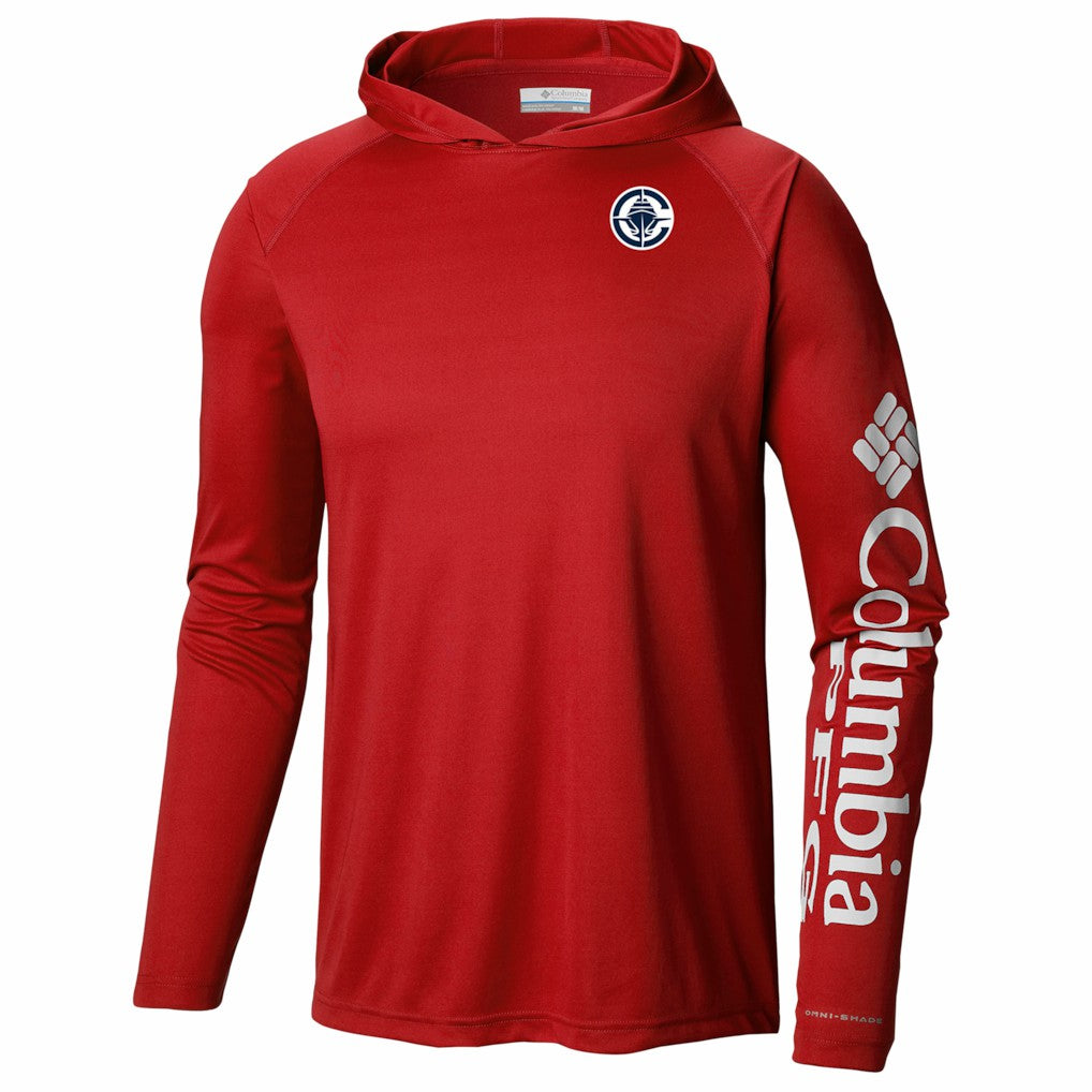 Columbia - LA Clippers PFG Super Terminal Tackle Hoodie - Red