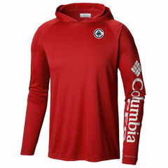 Columbia - LA Clippers PFG Super Terminal Tackle Hoodie - Red