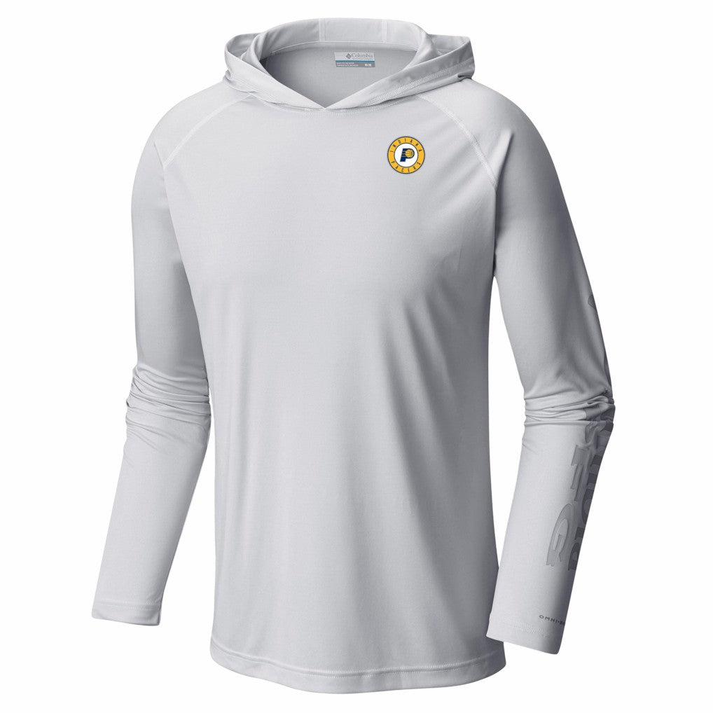 Columbia - Indiana Pacers PFG Super Terminal Tackle Hoodie - White