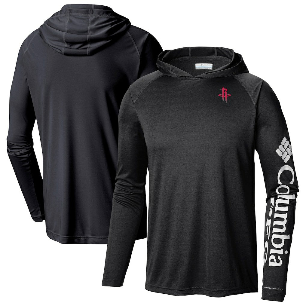 Columbia - Houston Rockets PFG Super Terminal Tackle Hoodie - Black
