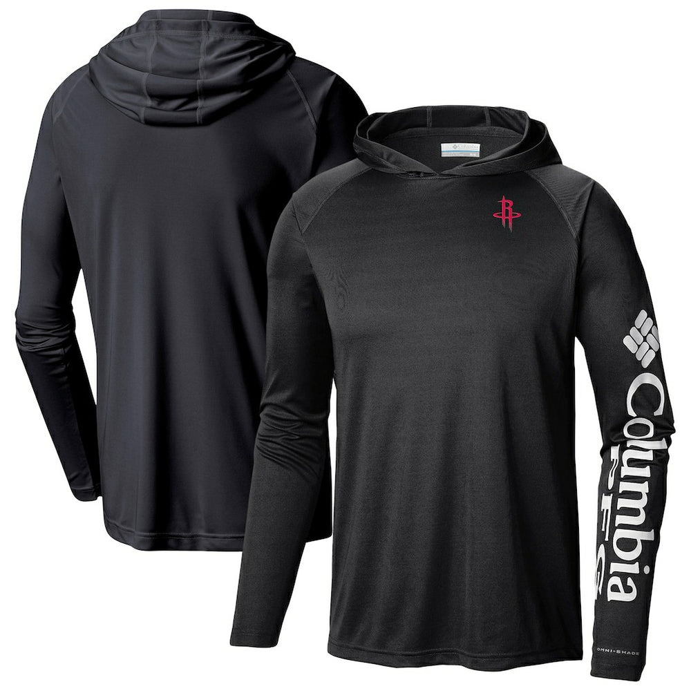 Columbia - Houston Rockets PFG Super Terminal Tackle Hoodie - Black