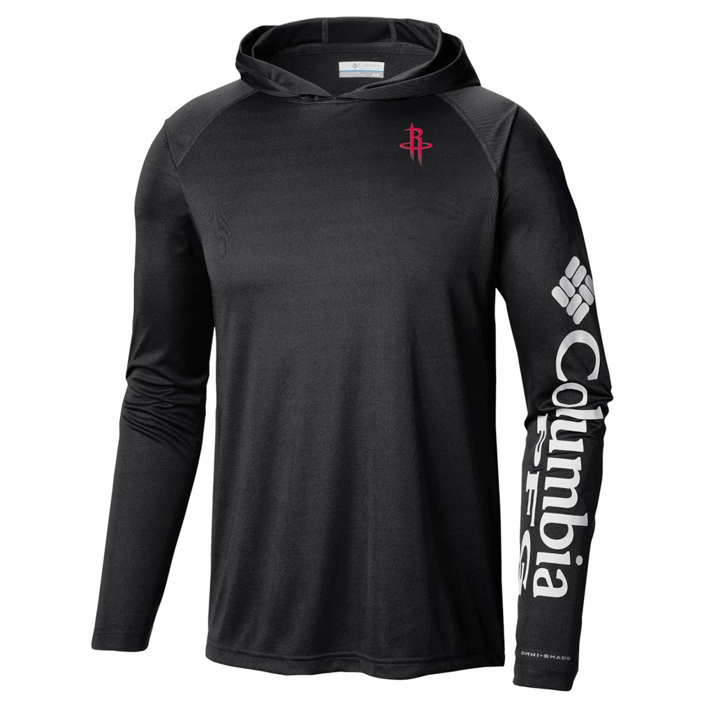 Columbia - Houston Rockets PFG Super Terminal Tackle Hoodie - Black