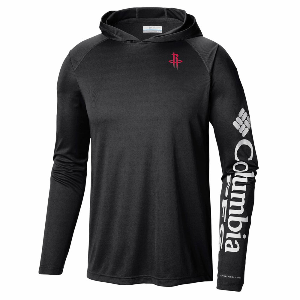 Columbia - Houston Rockets PFG Super Terminal Tackle Hoodie - Black