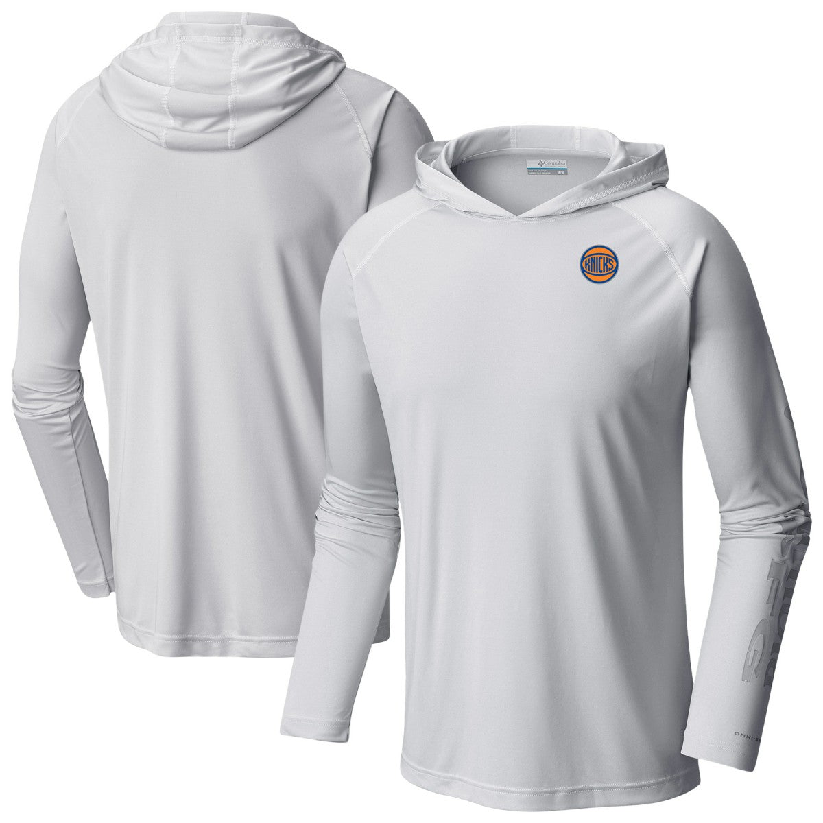 Columbia - New York Knicks PFG Super Terminal Tackle Hoodie - White