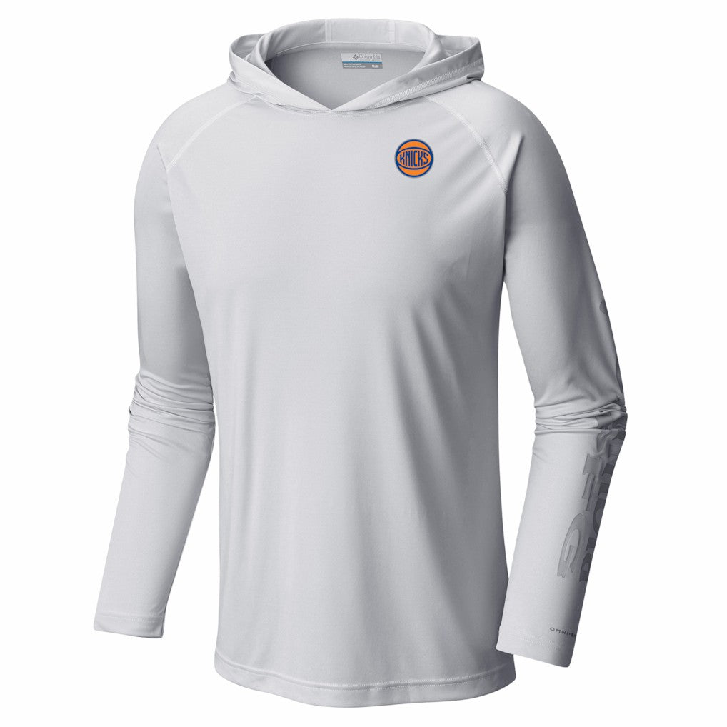 Columbia - New York Knicks PFG Super Terminal Tackle Hoodie - White