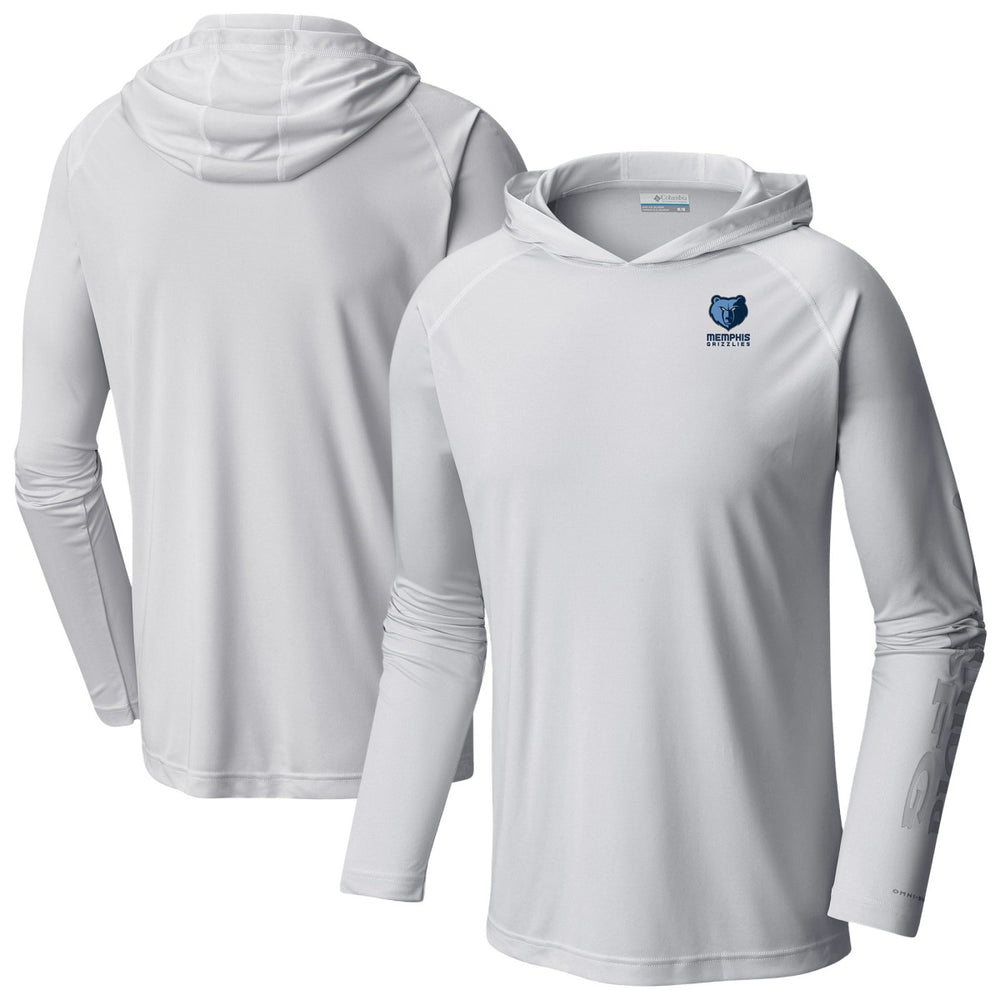 Columbia - Memphis Grizzlies PFG Super Terminal Tackle Hoodie - White
