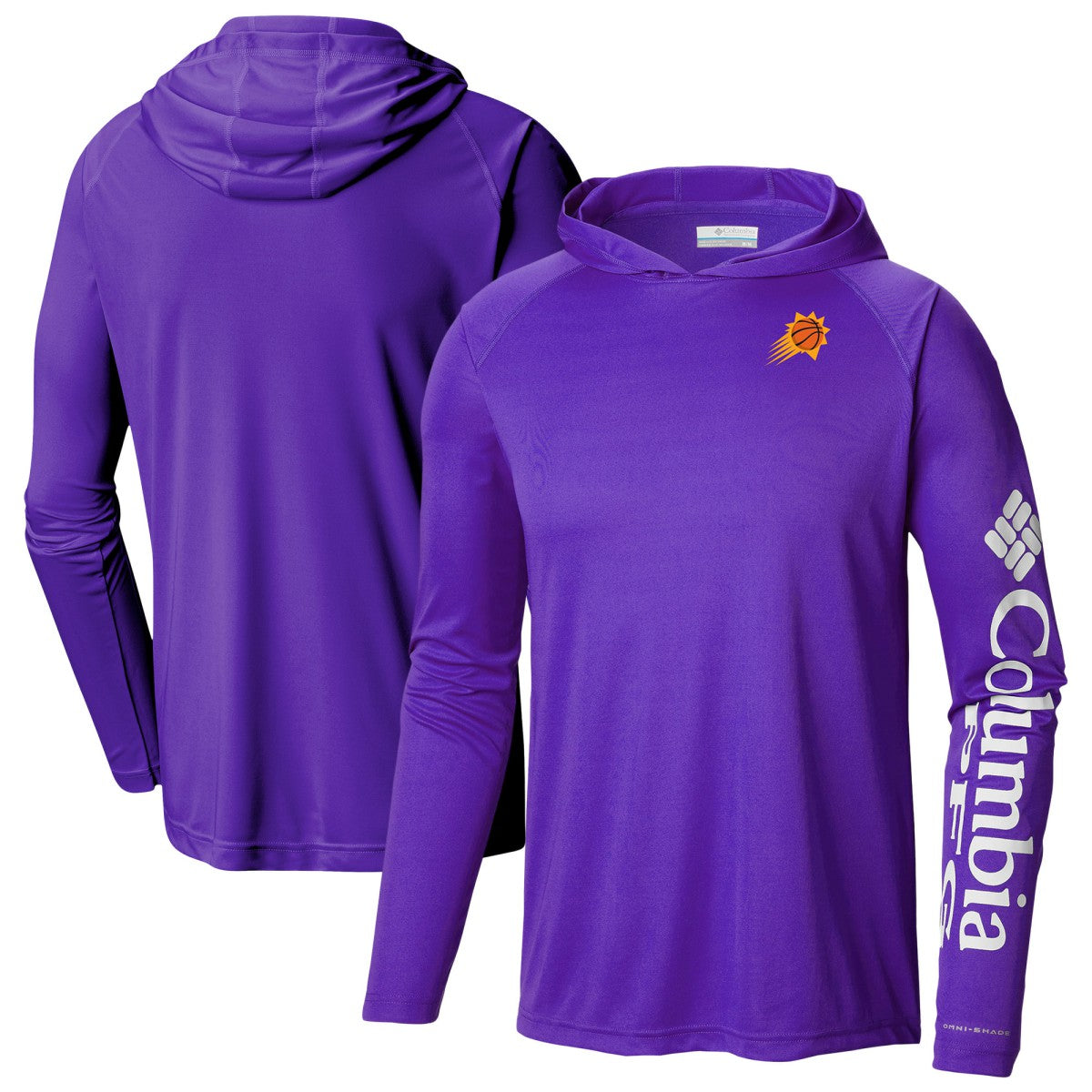Columbia - Phoenix Suns PFG Super Terminal Tackle Hoodie - Purple