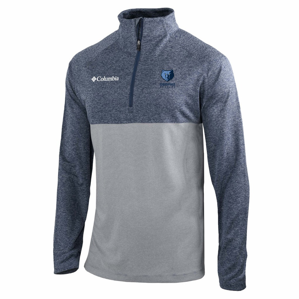 Columbia - Memphis Grizzlies Omni-Wick Rockin' It Quarter-Zip Top - Navy