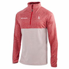Columbia - Houston Rockets Omni-Wick Rockin' It Quarter-Zip Top - Red