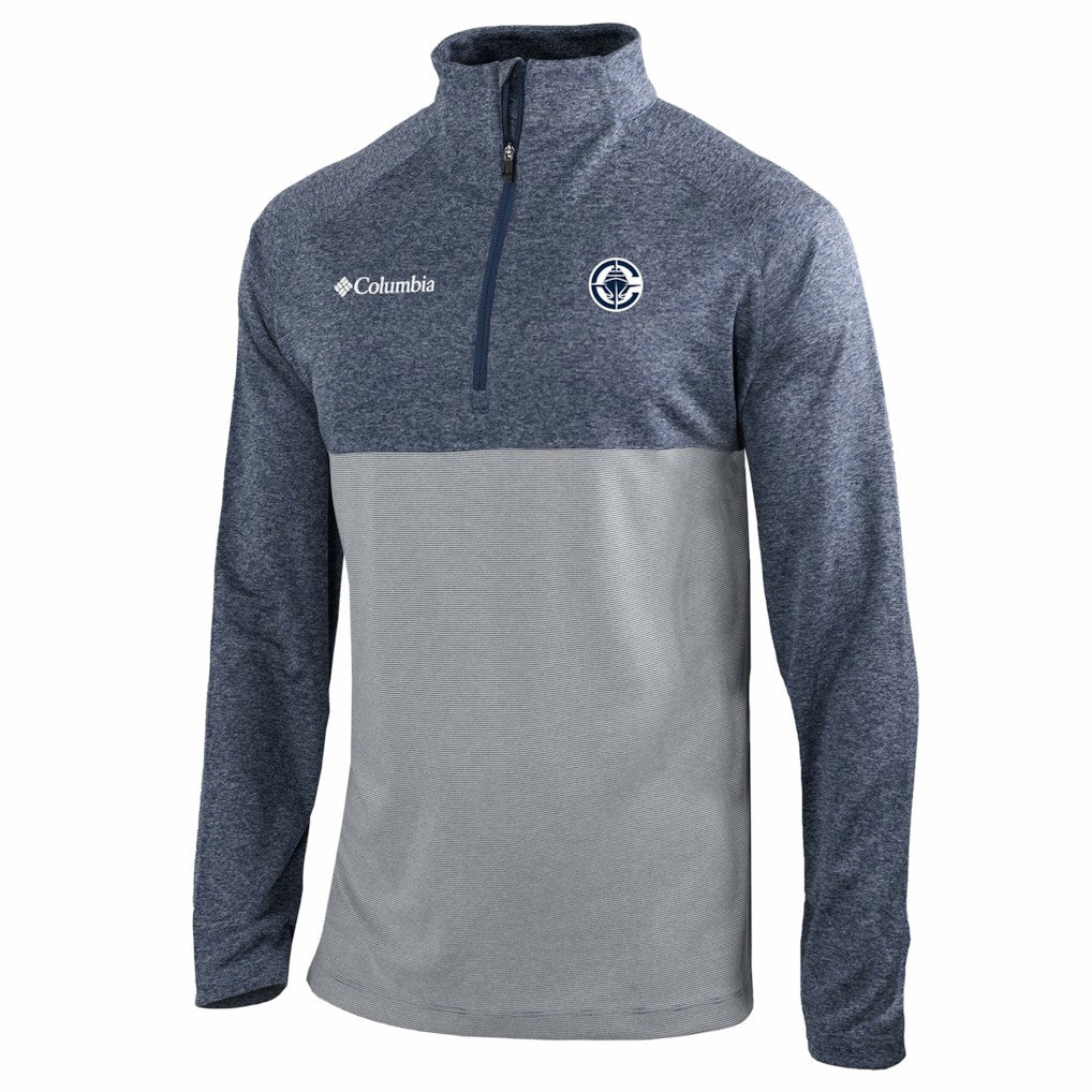 Columbia - LA Clippers Omni-Wick Rockin' It Quarter-Zip Top - Navy