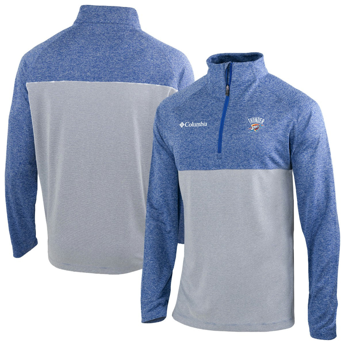 Columbia - Oklahoma City Thunder Omni-Wick Rockin' It Quarter-Zip Top - Blue