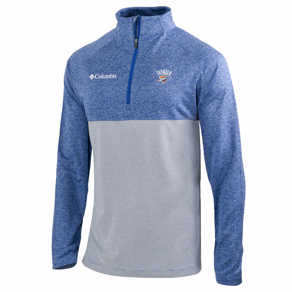 Columbia - Oklahoma City Thunder Omni-Wick Rockin' It Quarter-Zip Top - Blue