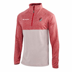 Columbia - Portland Trail Blazers Omni-Wick Rockin' It Quarter-Zip Top - Red