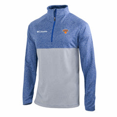 Columbia - New York Knicks Omni-Wick Rockin' It Quarter-Zip Top - Blue