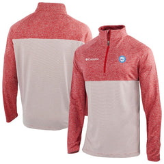 Columbia - Philadelphia 76ers Omni-Wick Rockin' It Quarter-Zip Top - Red