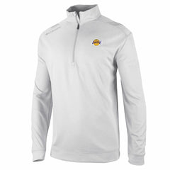 Columbia - Los Angeles Lakers Oakland Downs Omni-Wick Quarter-Zip Top - White