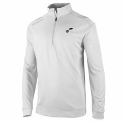 Columbia - Utah Jazz Oakland Downs Omni-Wick Quarter-Zip Top - White