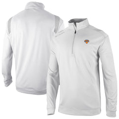 Columbia - New York Knicks Oakland Downs Omni-Wick Quarter-Zip Top - White
