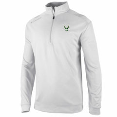 Columbia - Milwaukee Bucks Oakland Downs Omni-Wick Quarter-Zip Top - White