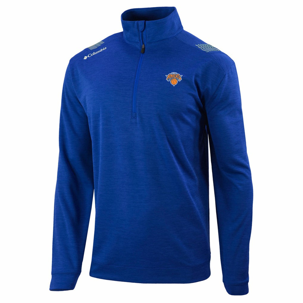 Columbia - New York Knicks Oakland Downs Omni-Wick Quarter-Zip Top - Blue