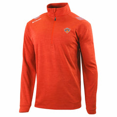 Columbia - New York Knicks Oakland Downs Omni-Wick Quarter-Zip Top - Orange
