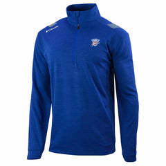 Columbia - Oklahoma City Thunder Oakland Downs Omni-Wick Quarter-Zip Top - Blue