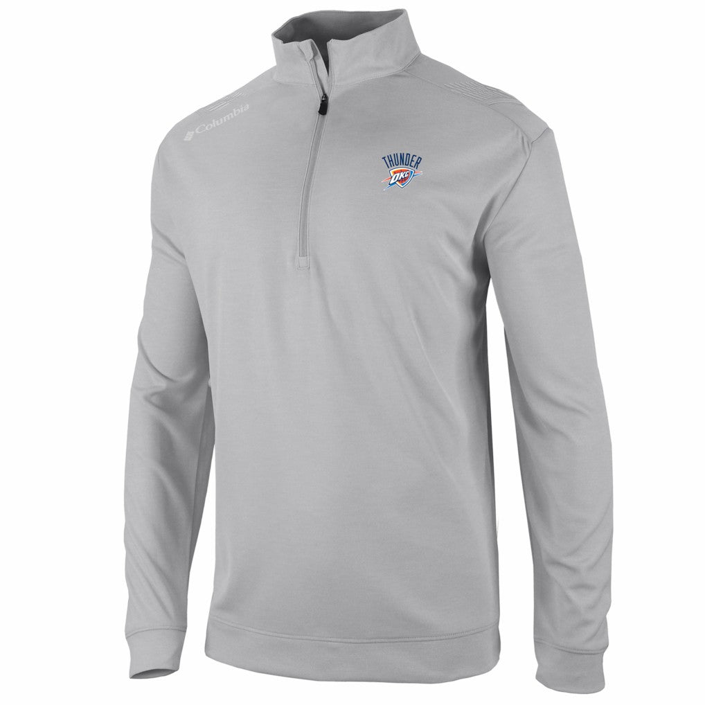 Columbia - Oklahoma City Thunder Oakland Downs Omni-Wick Quarter-Zip Top - Gray