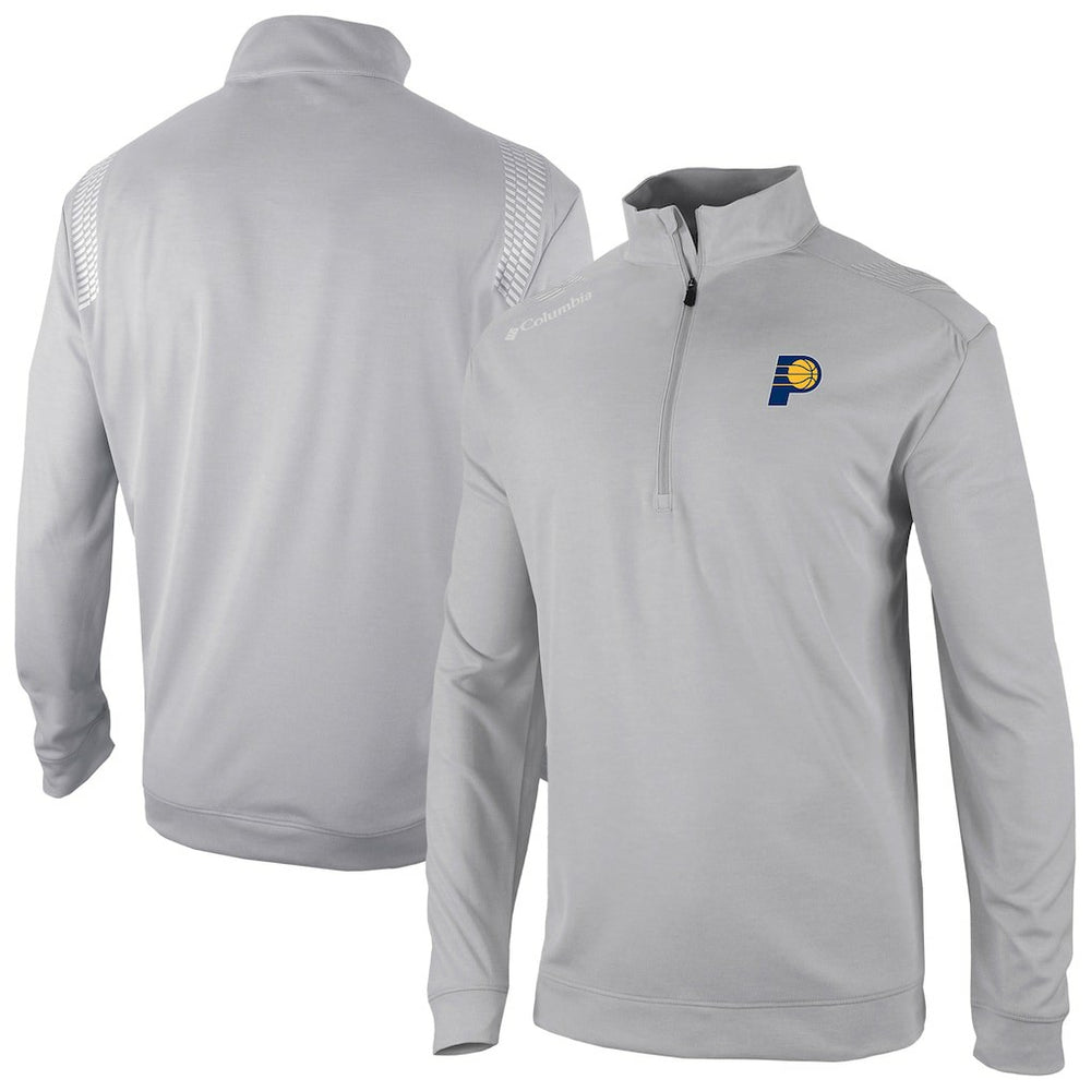 Columbia - Indiana Pacers Oakland Downs Omni-Wick Quarter-Zip Top - Gray