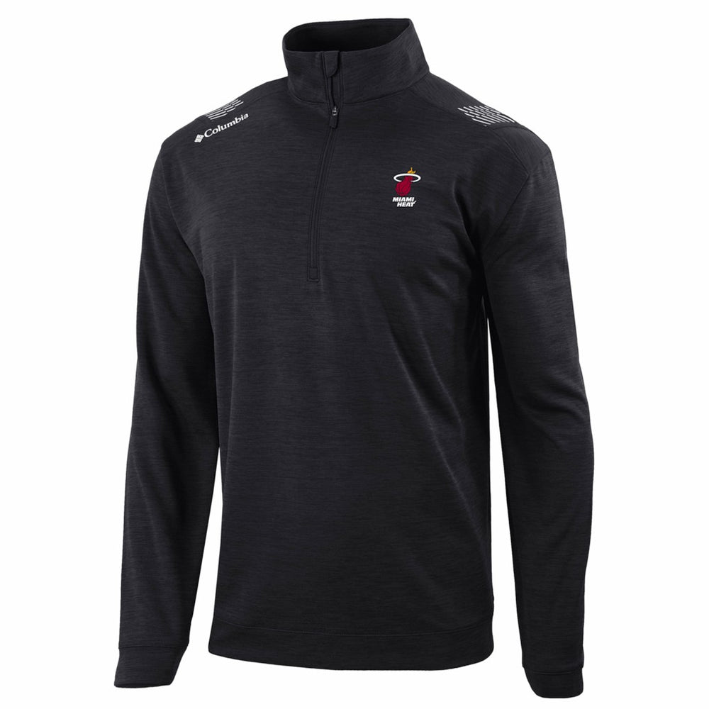 Columbia - Miami Heat Oakland Downs Omni-Wick Quarter-Zip Top - Black