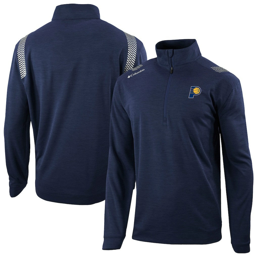 Columbia - Indiana Pacers Oakland Downs Omni-Wick Quarter-Zip Top - Navy