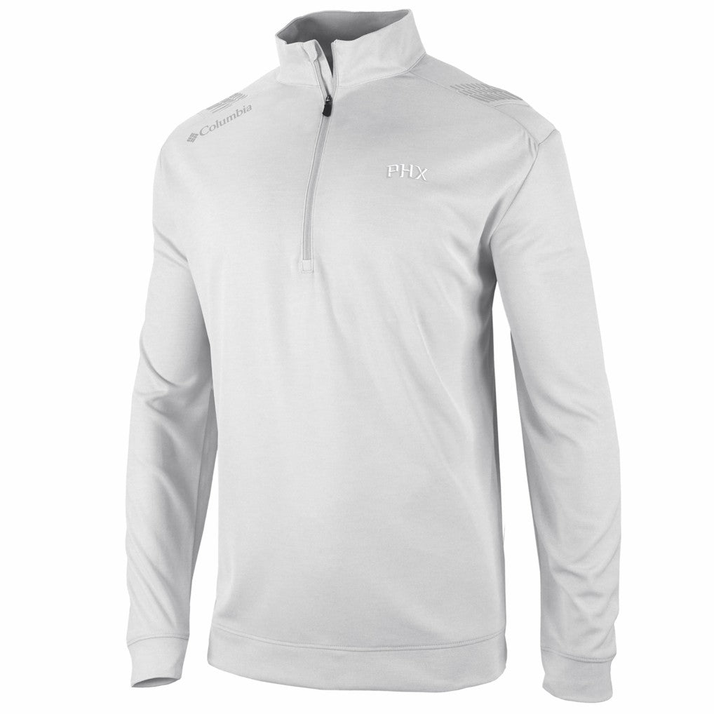 Columbia - Phoenix Suns Oakland Downs Omni-Wick Quarter-Zip Top - White