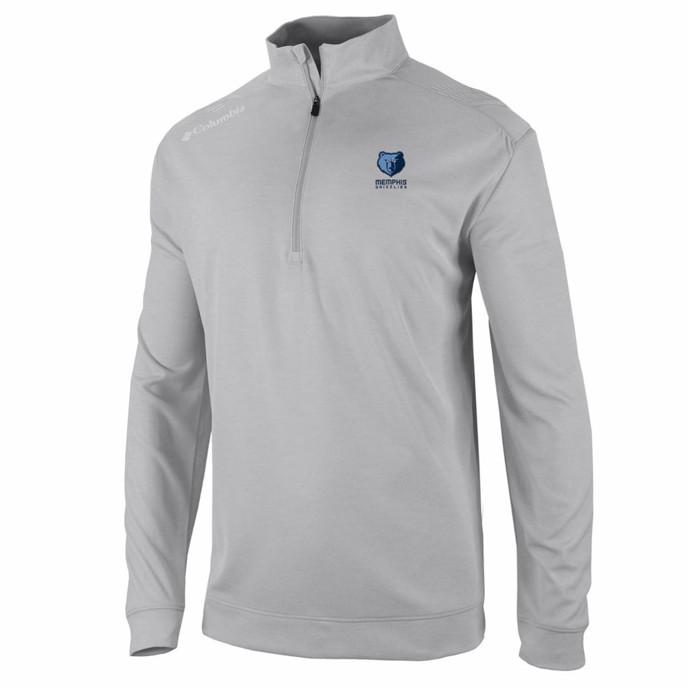 Columbia - Memphis Grizzlies Oakland Downs Omni-Wick Quarter-Zip Top - Gray