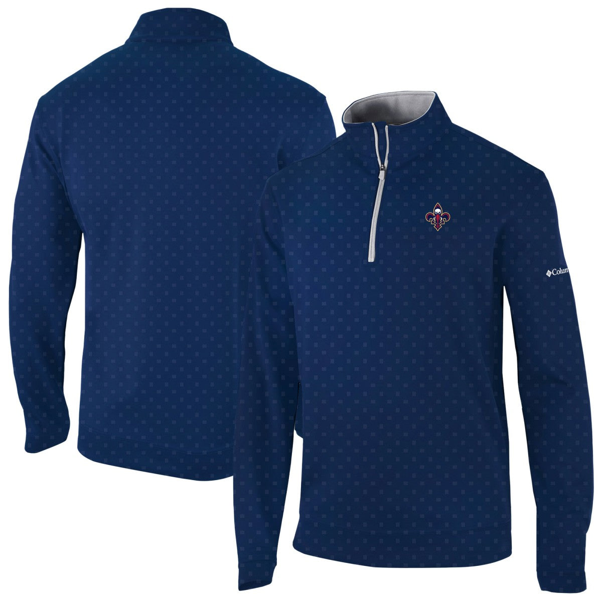 Columbia - New Orleans Pelicans Wickham Hills Omni-Wick Quarter-Zip Jacket - Navy
